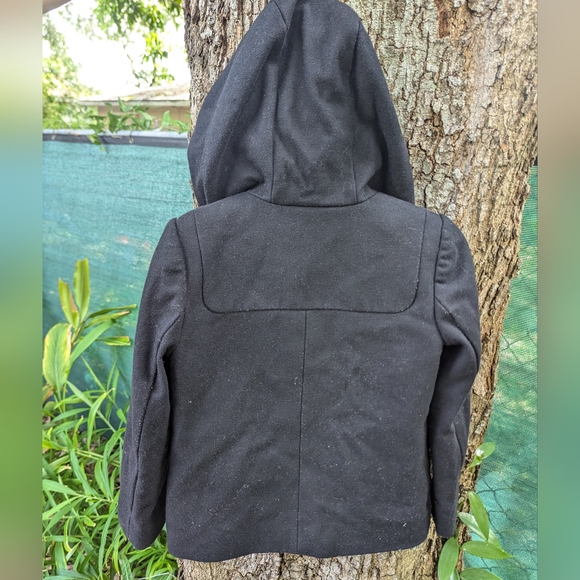 J. Crew | Melton Wool Short Bib Jacket | Size 0 - Picture 2 of 4